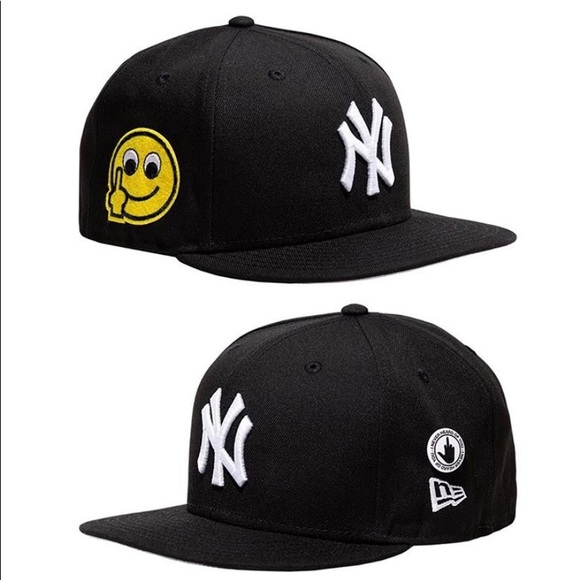 ineverheardofyou Other - Ineverheardofyou F U Smiley Yankee hat fitted